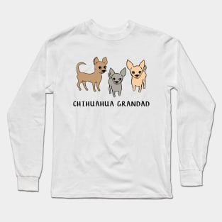 Chihuahua grandad Long Sleeve T-Shirt